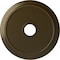 Ekena Millwork Crendon Ceiling Medallion (Fits Canopies up to 4 3/8"), 24 1/8"OD x 4 3/8"ID x 2 1/4"P, Brass CM24CRBRS - alternate 1